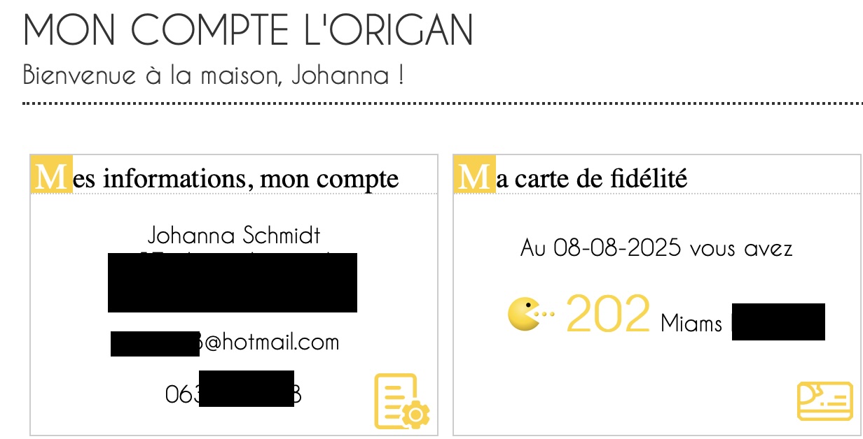 ClickClac - Visuel back office